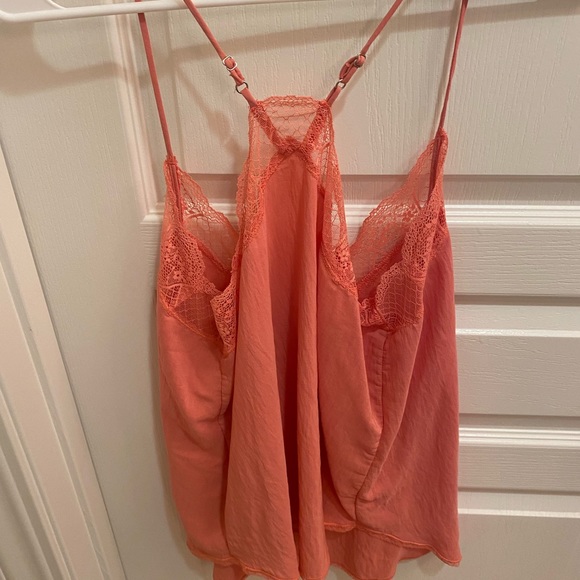 Lovestich lace tank bundle, peach and black sz m - Picture 4 of 6